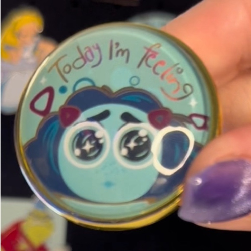 Disney Inside Out 2 Mystery Emotion Envy pin